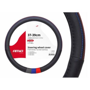 Amio - ΚΑΛΥΜΜΑ ΤΙΜΟΝΙΟΥ 37/39CM SWC-10 ΜΑΥΡΟ/ΓΚΡΙ-ΜΠΛΕ-ΚΟΚΚΙΝΟ – 1 ΤΕΜ. (01368/AM)