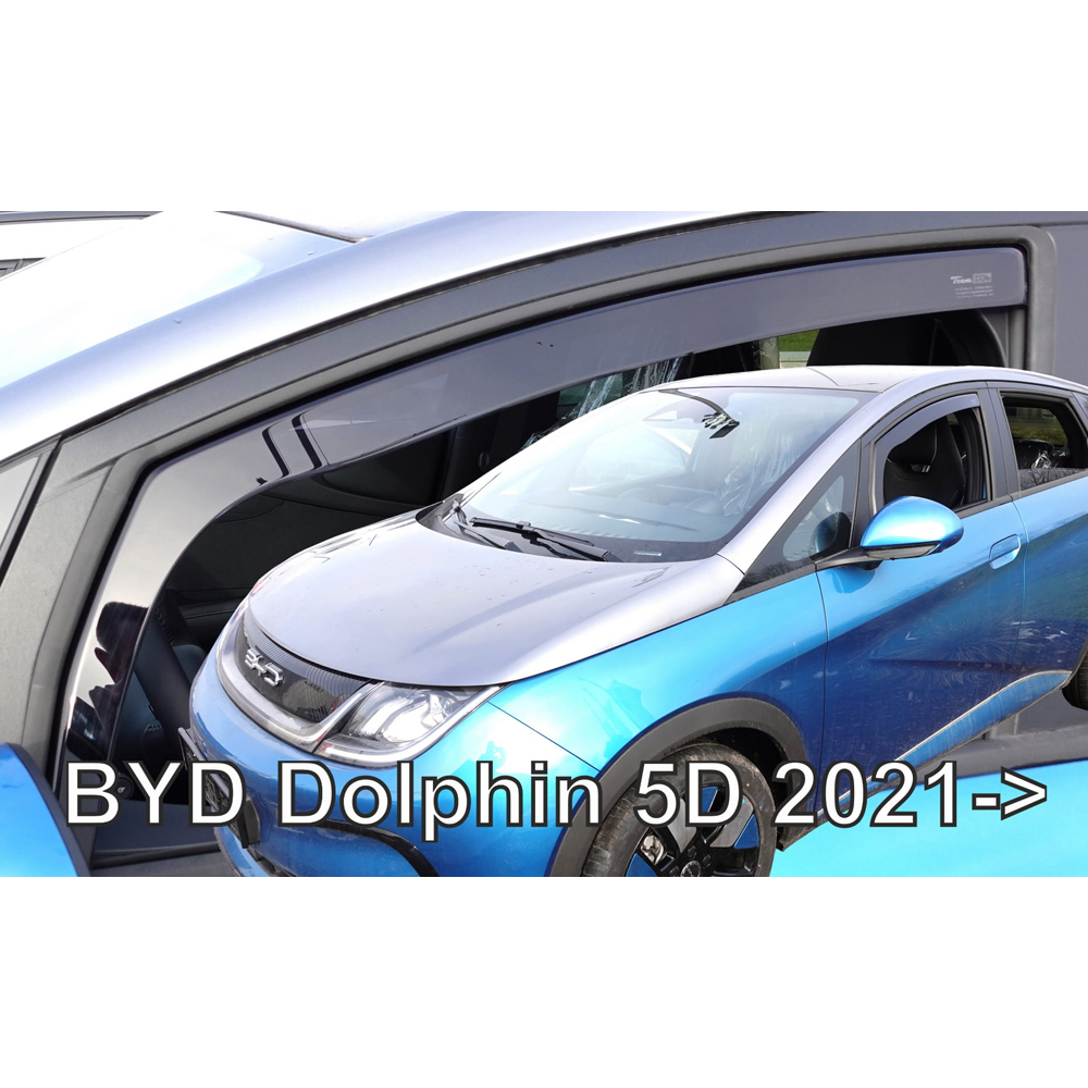 ΑΝΕΜΟΘΡΑΥΣΤΕΣ ΓΙΑ BYD DOLPHIN 5D 2021+ ΣΕΤ ΑΥΤΟΚΙΝΗΤΟΥ ΑΠΟ ΕΥΚΑΜΠΤΟ ΦΙΜΕ ΠΛΑΣΤΙΚΟ HEKO – 4 ΤΕΜ.