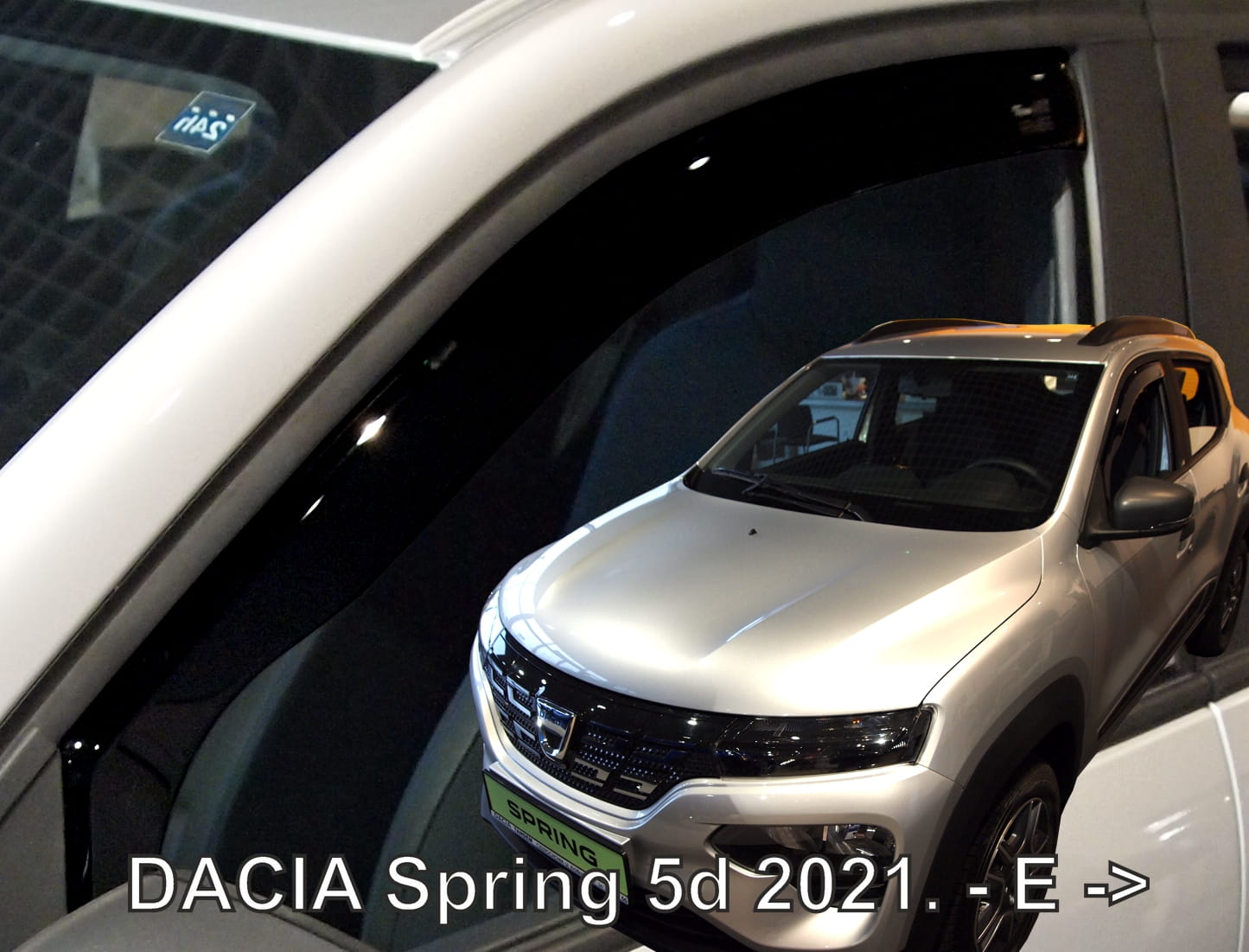 ΑΝΕΜΟΘΡΑΥΣΤΕΣ ΓΙΑ DACIA SPRING ELECTRIC 5D 2021 ΖΕΥΓΑΡΙ ΑΠΟ ΕΥΚΑΜΠΤΟ ΦΙΜΕ ΠΛΑΣΤΙΚΟ HEKO - 2 ΤΕΜ.