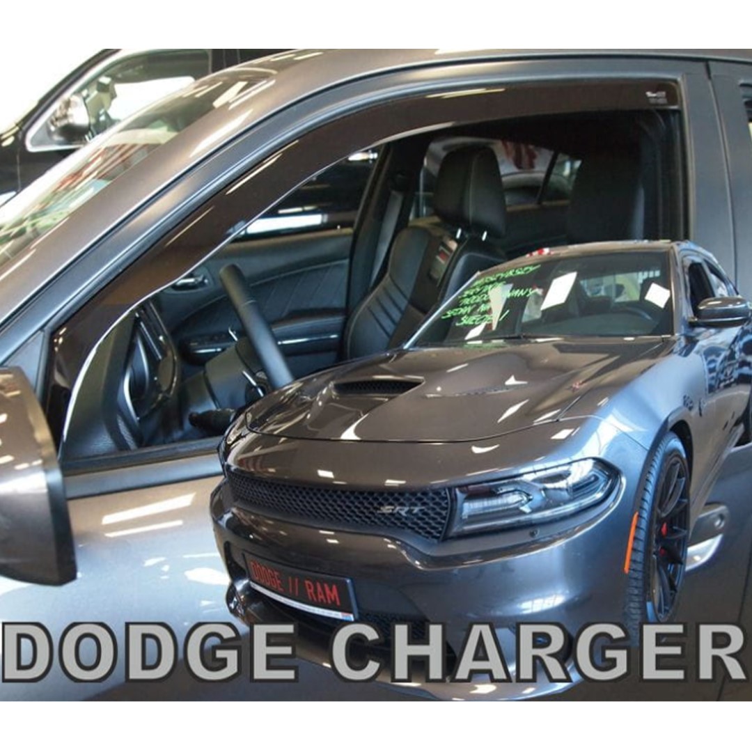 ΑΝΕΜΟΘΡΑΥΣΤΕΣ ΓΙΑ DODGE CHARGER 5D 2011-2021 ΖΕΥΓΑΡΙ ΑΠΟ ΕΥΚΑΜΠΤΟ ΦΙΜΕ ΠΛΑΣΤΙΚΟ HEKO – 2 ΤΕΜ.