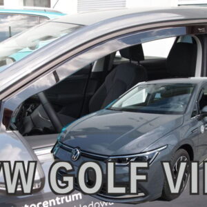 ΑΝΕΜΟΘΡΑΥΣΤΕΣ ΓΙΑ VW GOLF 8 VARIANT 5D 2020+ ΣΕΤ ΑΥΤΟΚΙΝΗΤΟΥ ΑΠΟ ΕΥΚΑΜΠΤΟ ΦΙΜΕ ΠΛΑΣΤΙΚΟ HEKO - 4 ΤΕΜ.
