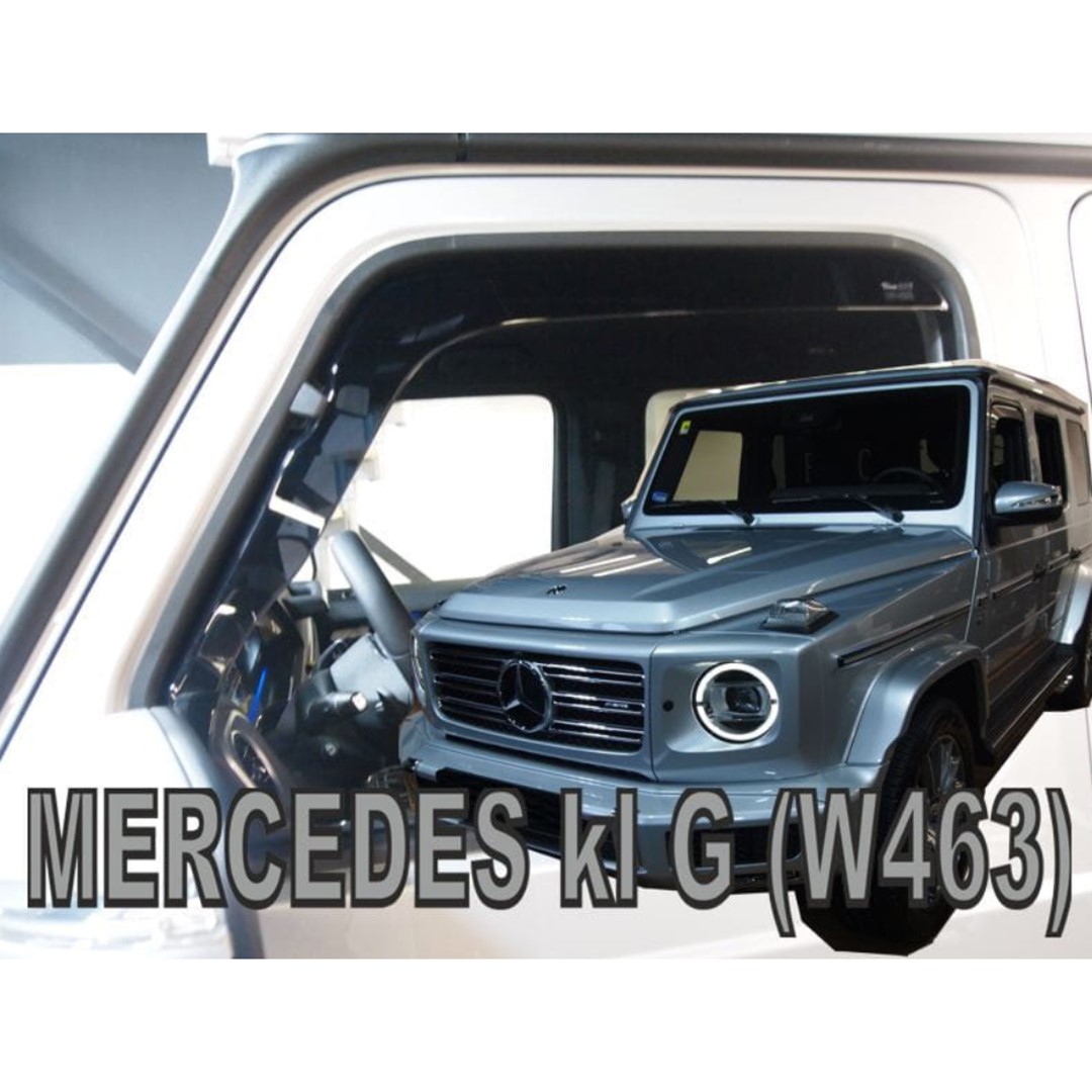 ΑΝΕΜΟΘΡΑΥΣΤΕΣ ΓΙΑ MERCEDES KLAS G W463 3D/5D 2018+ ΖΕΥΓΑΡΙ ΑΠΟ ΕΥΚΑΜΠΤΟ ΦΙΜΕ ΠΛΑΣΤΙΚΟ HEKO – 2 ΤΕΜ.
