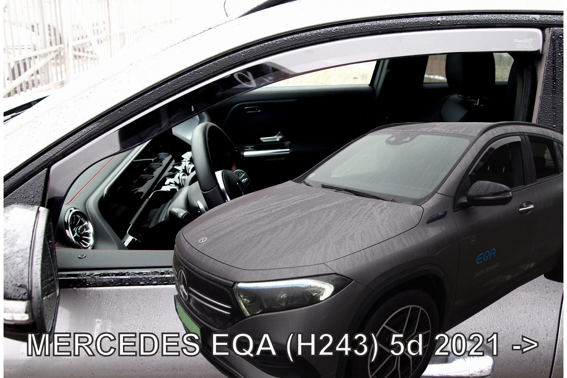 ΑΝΕΜΟΘΡΑΥΣΤΕΣ ΓΙΑ MERCEDES EQA H243 5D 2021+ ΣΕΤ ΑΥΤΟΚΙΝΗΤΟΥ ΑΠΟ ΕΥΚΑΜΠΤΟ ΦΙΜΕ ΠΛΑΣΤΙΚΟ HEKO – 4 ΤΕΜ.