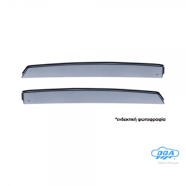 ΖΕΥΓΑΡΙ ΠΙΣΩ ΑΝΕΜΟΘΡΑΥΣΤΕΣ ΓΙΑ FORD FOCUS 4/5D 2011-2017 ΑΠΟ ΕΥΚΑΜΠΤΟ ΧΥΤΟ ΑΚΡΥΛΙΚΟ ΓΥΑΛΙ (CAST ACRYLIC GLASS) DGA - 2 ΤΕΜ.