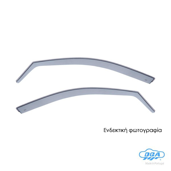 ΖΕΥΓΑΡΙ ΜΠΡΟΣΤΙΝΟΙ ΑΝΕΜΟΘΡΑΥΣΤΕΣ ΓΙΑ SKODA FABIA 5D 2000-2007 ΑΠΟ ΕΥΚΑΜΠΤΟ ΧΥΤΟ ΑΚΡΥΛΙΚΟ ΓΥΑΛΙ (CAST ACRYLIC GLASS) DGA – 2 ΤΕΜ.