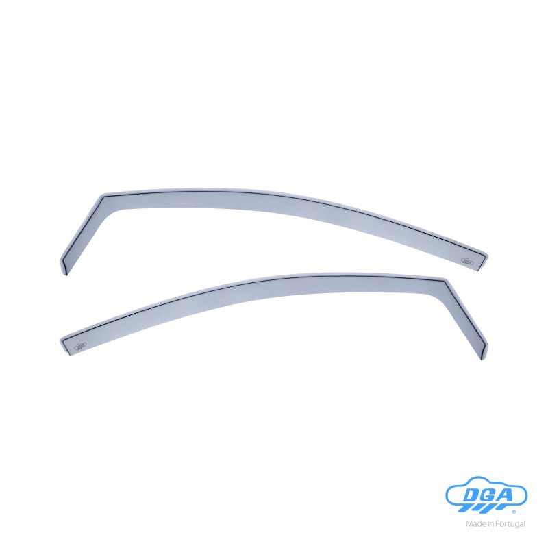 ΖΕΥΓΑΡΙ ΜΠΡΟΣΤΙΝΟΙ ΑΝΕΜΟΘΡΑΥΣΤΕΣ ΓΙΑ VW FOX 3D 2005-2011 ΑΠΟ ΕΥΚΑΜΠΤΟ ΧΥΤΟ ΑΚΡΥΛΙΚΟ ΓΥΑΛΙ (CAST ACRYLIC GLASS) DGA - 2 ΤΕΜ.