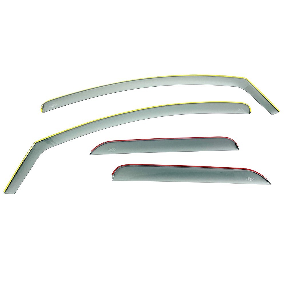 ΣΕΤ ΑΝΕΜΟΘΡΑΥΣΤΕΣ ΓΙΑ FORD FOCUS 4/5D 2011+ ΑΠΟ ΕΥΚΑΜΠΤΟ ΧΥΤΟ ΑΚΡΥΛΙΚΟ ΓΥΑΛΙ (CAST ACRYLIC GLASS) DGA – 4 ΤΕΜ.