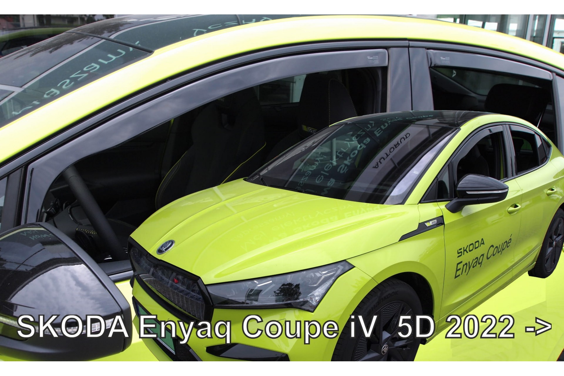 ΑΝΕΜΟΘΡΑΥΣΤΕΣ ΓΙΑ SKODA ENYAQ COUPE 5D 2022+? ΣΕΤ ΑΥΤΟΚΙΝΗΤΟΥ ΑΠΟ ΕΥΚΑΜΠΤΟ ΦΙΜΕ ΠΛΑΣΤΙΚΟ HEKO – 4 ΤΕΜ.