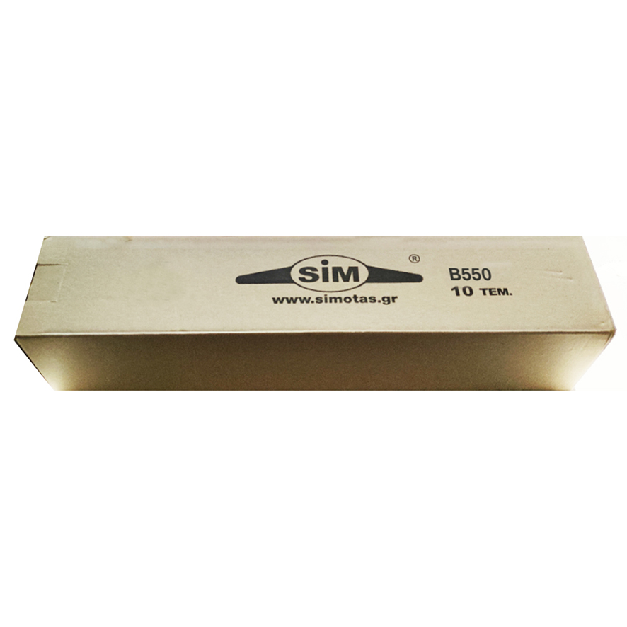 ΜΕΤΑΛΛΙΚΟΣ ΥΑΛΟΚΑΘΑΡΙΣΤΗΡΑΣ SΙΜ BASICFIT 550 mm (ΚΟΥΤΙ 10 ΤΕΜΑΧΙΩΝ) - Image 4