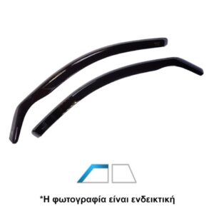 ΑΝΕΜΟΘΡΑΥΣΤΕΣ ΓΙΑ NISSAN LEAF 5D 2017+ - ΖΕΥΓΑΡΙ (2 ΤΕΜ.)