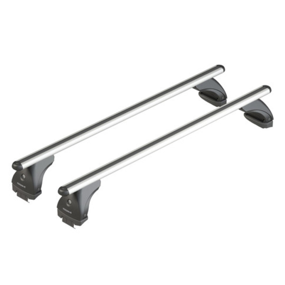 KIT ΜΕ ΜΠΑΡΕΣ ΟΡΟΦΗΣ ΓΙΑ FIAT PANDA III 5D 09/2003-01/2012 ΑΛΟΥΜΙΝΙΟΥ NORDRIVE (N15025-N20001-N21109)