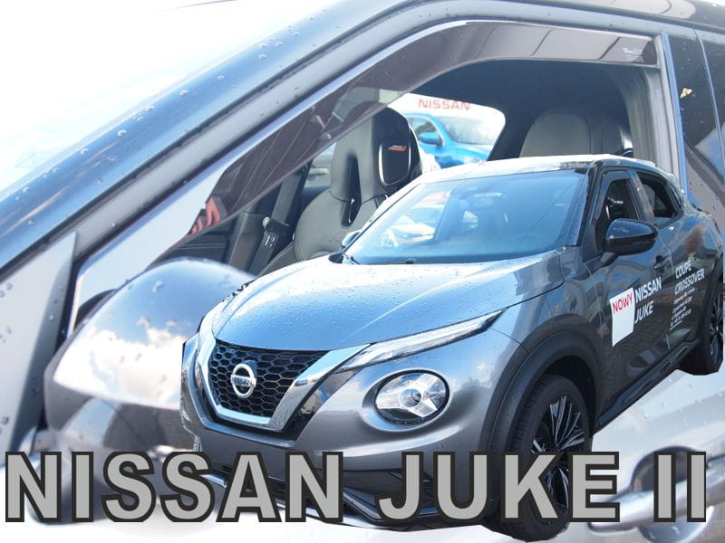ΑΝΕΜΟΘΡΑΥΣΤΕΣ ΓΙΑ NISSAN JUKE 5D 2019+ ΖΕΥΓΑΡΙ ΑΠΟ ΕΥΚΑΜΠΤΟ ΦΙΜΕ ΠΛΑΣΤΙΚΟ HEKO – 2 ΤΕΜ.