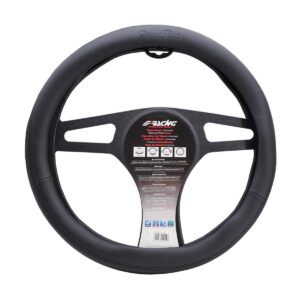 ΚΑΛΥΜΜΑ ΤΙΜΟΝΙΟΥ EASY BLACK ΜΑΥΡΟ ΜΕ LOGO SIMONI RACING OIKOΛΟΓΙΚΟ ΔΕΡΜΑ 37-39cm SIMONI RACING - 1 τεμ.