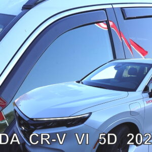 ΑΝΕΜΟΘΡΑΥΣΤΕΣ ΓΙΑ HONDA CR-V 5D 2022+  ΣΕΤ ΑΥΤΟΚΙΝΗΤΟΥ ΑΠΟ ΕΥΚΑΜΠΤΟ ΦΙΜΕ ΠΛΑΣΤΙΚΟ HEKO - 4 ΤΕΜ.