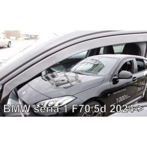 ΑΝΕΜΟΘΡΑΥΣΤΕΣ ΓΙΑ BMW ΣΕΙΡΑ 1 F70 5D 2024+ ΣΕΤ ΑΥΤΟΚΙΝΗΤΟΥ ΑΠΟ ΕΥΚΑΜΠΤΟ ΦΙΜΕ ΠΛΑΣΤΙΚΟ HEKO - 4 ΤΕΜ