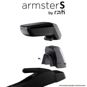 ΟΛΟΚΛΗΡΩΜΕΝΟΣ ΤΕΜΠΕΛΗΣ ARMSTER S ΓΙΑ CITROEN C-ELYSEE 2012+ ΑΠΟ ΠΛΑΣΤΙΚΟ ΚΑΙ ΔΕΡΜΑΤΙΝΗ ΣΕ ΜΑΥΡΟ ΧΡΩΜΑ ΜΕ ΑΝΤΑΠΤΟΡΑ ΤΟΠΟΘΕΤΗΣΗΣ RATI - 1 ΣΕΤ (V01668/RT + V01561/RT)