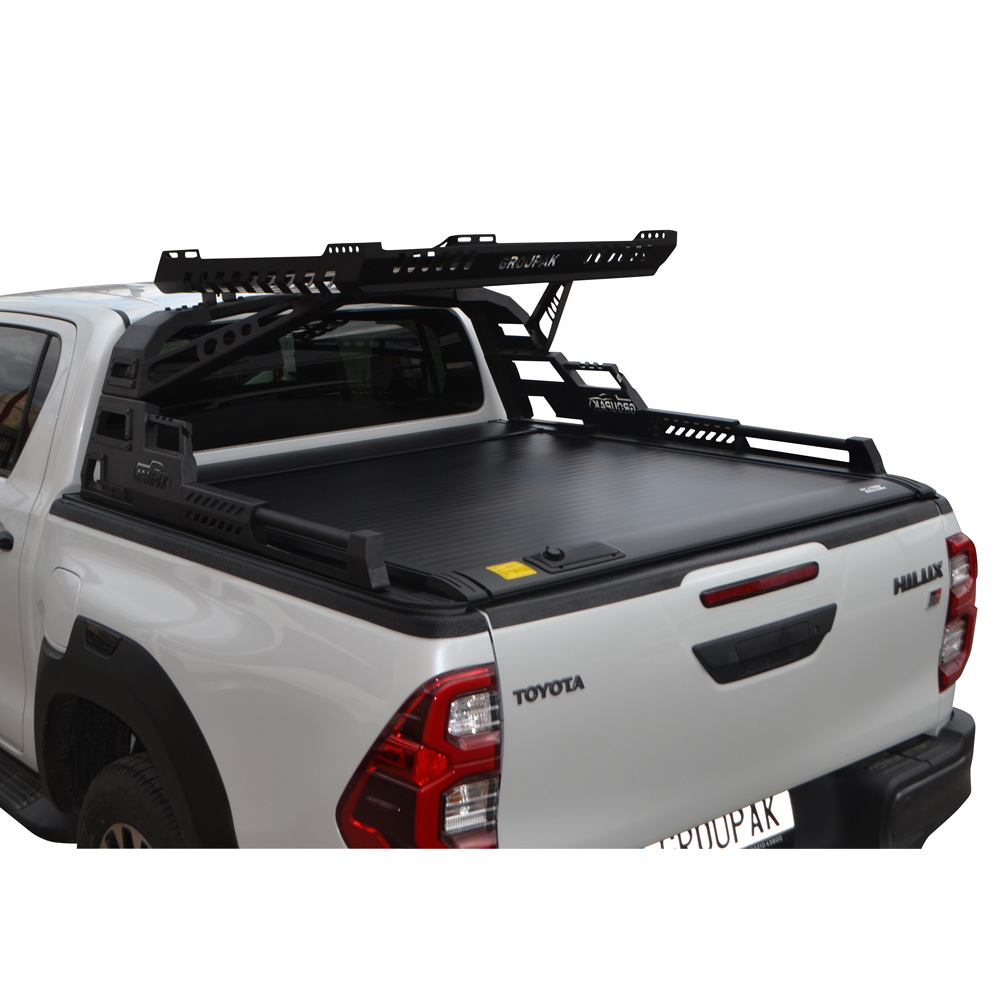ΚΑΠΑΚΙ ΚΑΡΟΤΣΑΣ ΡΟΛΟ ΑΛΟΥΜΙΝΙΟΥ ΜΕ PREMIUM ROLL-BAR ΜΕ ΚΑΛΑΘΙ TEK 2 MAX 9080 ROLL+RB
430BAS TOYOTA HILUX GR SPORT 2023+ - Image 3