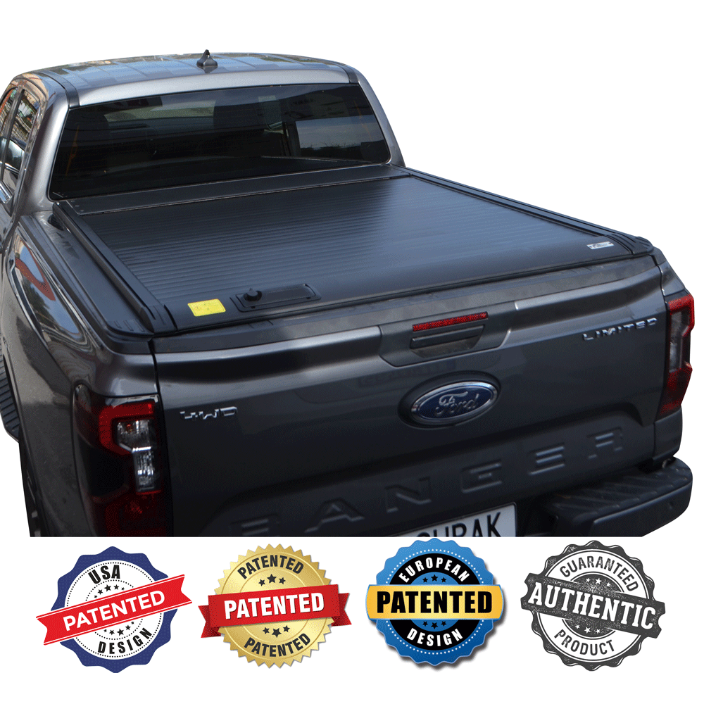 ΚΑΠΑΚΙ ΚΑΡΟΤΣΑΣ ΡΟΛΟ ΑΛΟΥΜΙΝΙΟΥ TEK 2 MAX 9080 ROLL FORD RANGER XL/XLT/LIMITED 2023+