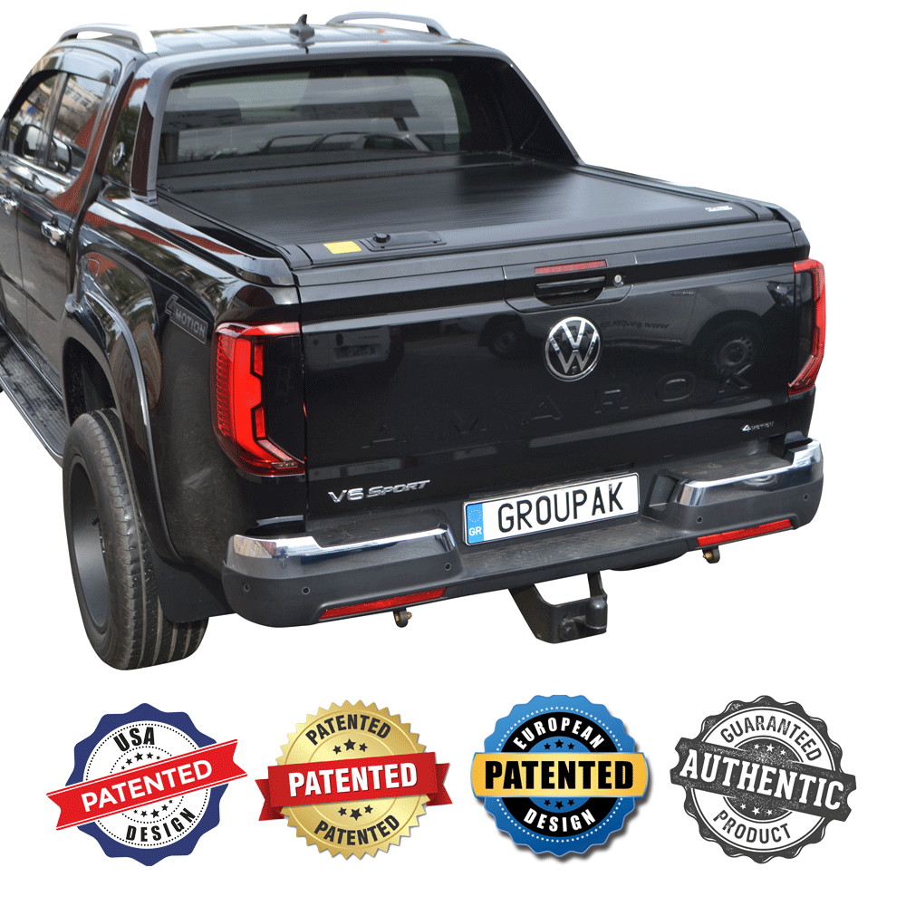 ΚΑΠΑΚΙ ΚΑΡΟΤΣΑΣ ΡΟΛΟ ΑΛΟΥΜΙΝΙΟΥ TEK 2 MAX 9080 ROLL VW AMAROK AVENTURA 2023+ - Image 2