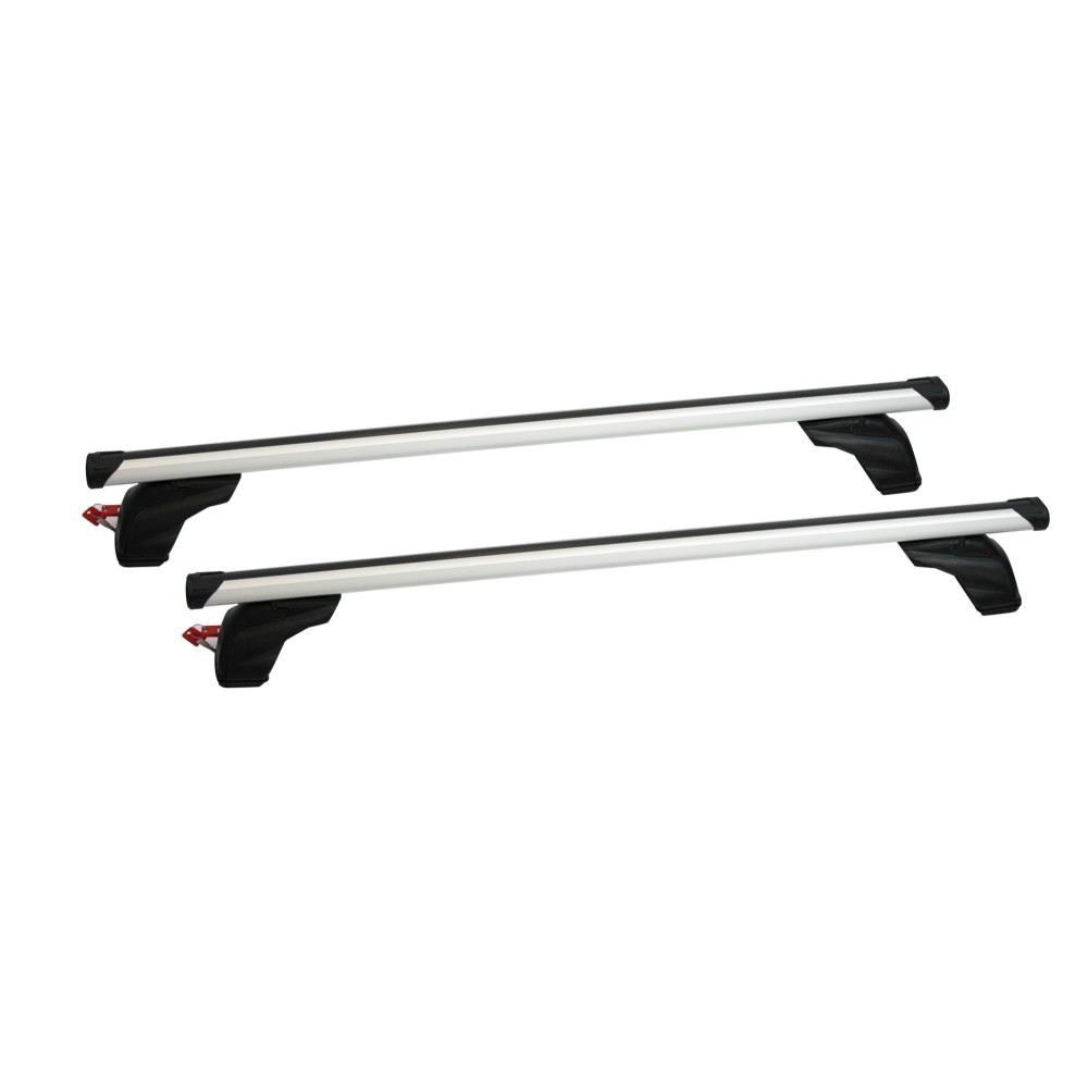 Σετ Μπάρες Οροφής Αλουμινίου με τα πόδια 110εκ για Opel Astra G (Χωρίς Γυάλινη Οροφή) 5D 1998-2004 2τμχ Pacific G3